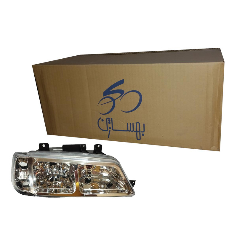 چراغ جلو خودرو گروه بهسازین کد 00405 مناسب برای پژو 405 بسته دو عددی