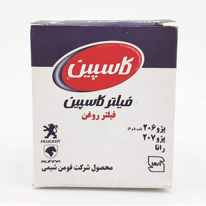 فیلتر روغن خودروی کاسپین مدل 815 مناسب برای پژو 405