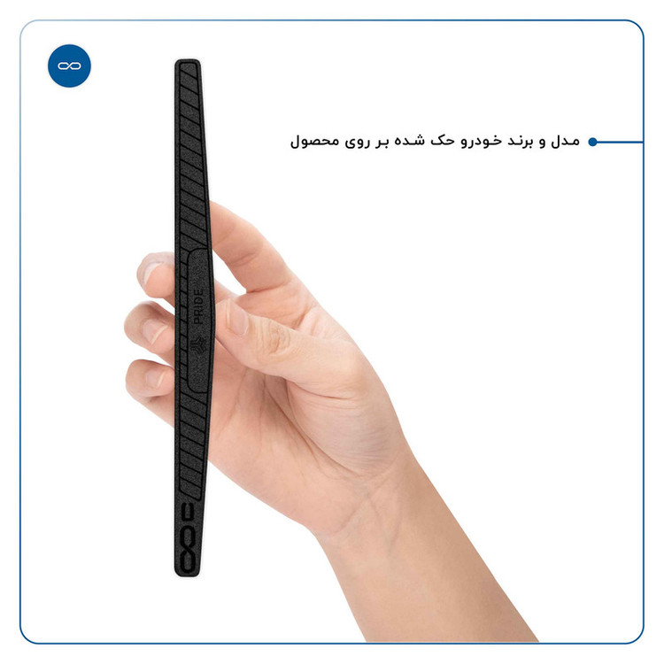 محافظ لبه درب خودرو ماهوت مدل CORE-B مناسب برای سایپا PRIDE مجموعه 4 عددی