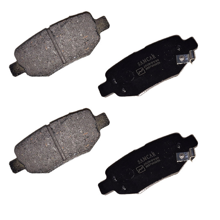 لنت ترمز عقب خودرو سام کار سی بی سی مدل GHX60R دو جفت مناسب برای لیفان X60، لیفان X70