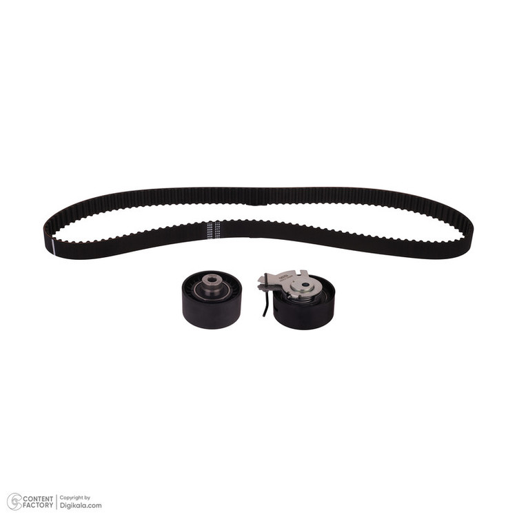 کیت تسمه تایم جی ای اس پی کد 256241 مدل 134 دندانه HNBR مناسب برای پژو 405 SLX و پارس TU5