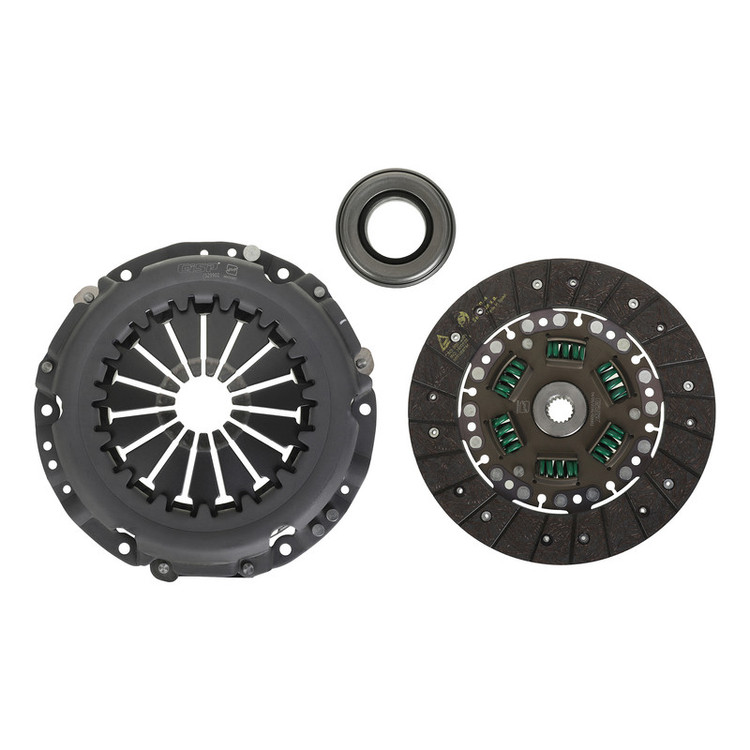 کیت صفحه کلاچ جی ای اس پی کد 529902 مدل 6 فنر 215 میل به همراه بلبرینگ مناسب برای تیبا و تیبا 2