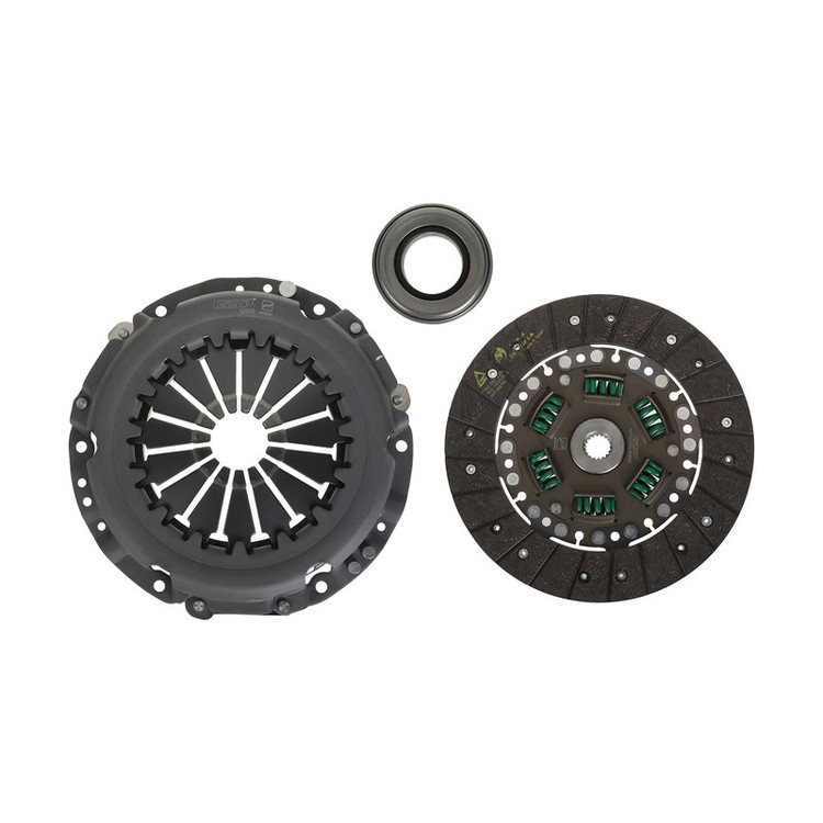 کیت صفحه کلاچ جی ای اس پی کد 529902 مدل 6 فنر 215 میل به همراه بلبرینگ مناسب برای تیبا و تیبا 2