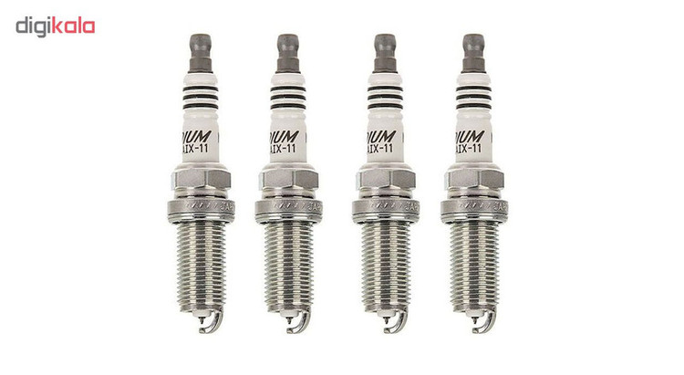 شمع خودرو ان جی کی مدل LFR6AIX-11 6619 بسته 4 عددی