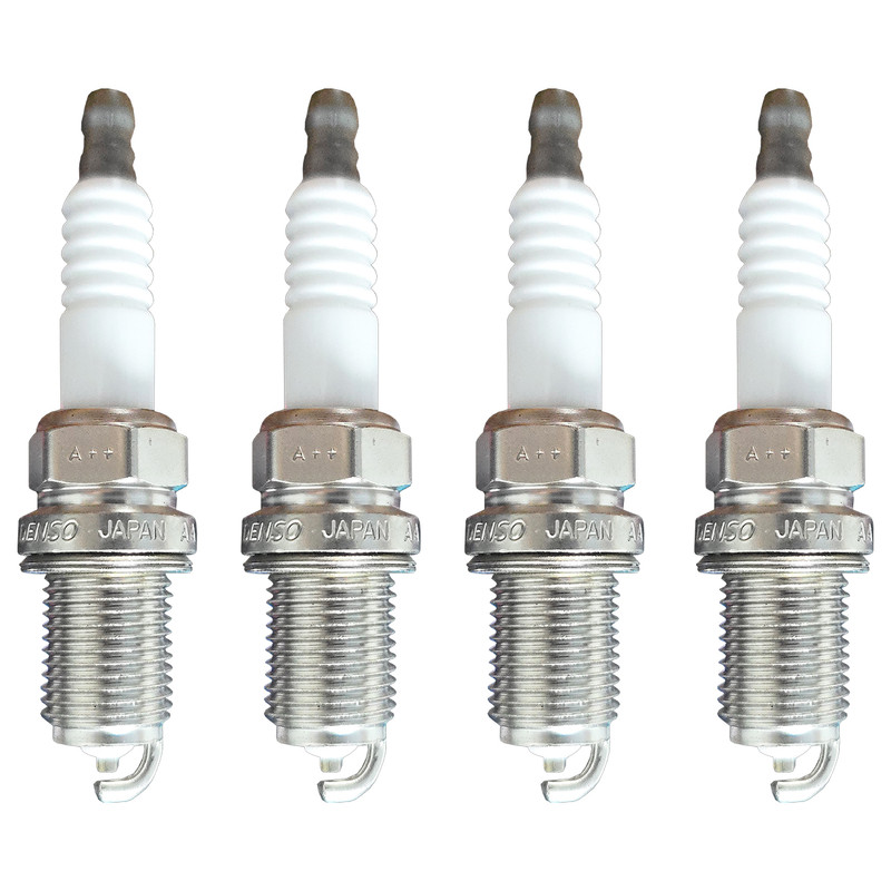 شمع خودرو دنسو مدل تک پلاتین کد K20PRU 3145 پایه کوتاه بسته 4 عددی